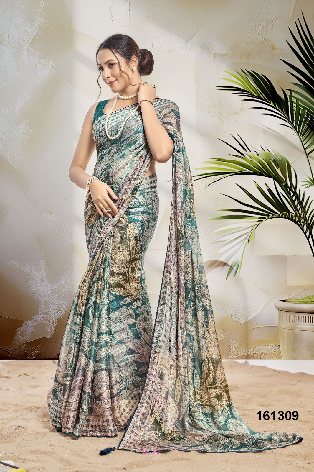 Shivanshi By Vallabhi Printed Daily Wear Chiffon Sarees Wholesale Price In Surat